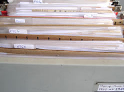 Situação inicial do acervo de jornais, maio de 2012<br />&nbsp;