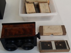 Acervo de diapositivos estereoscópicos