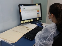 Catalogação na base de dados formatada para sistema ICA-ATOM